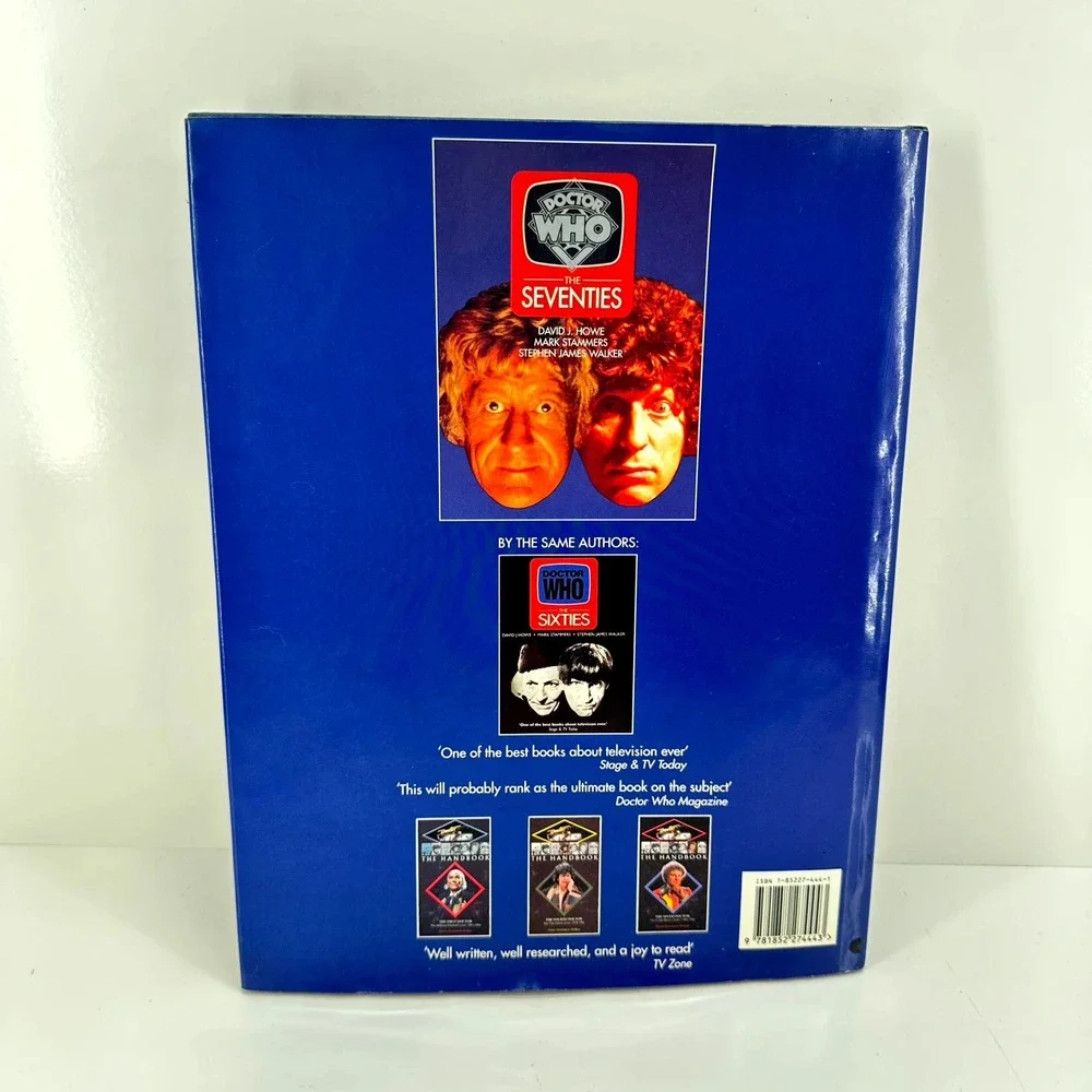 Doctor Who Book The Seventies David‎ J Howe Tom Baker Jon Pertwee 1970s Sci-Fi